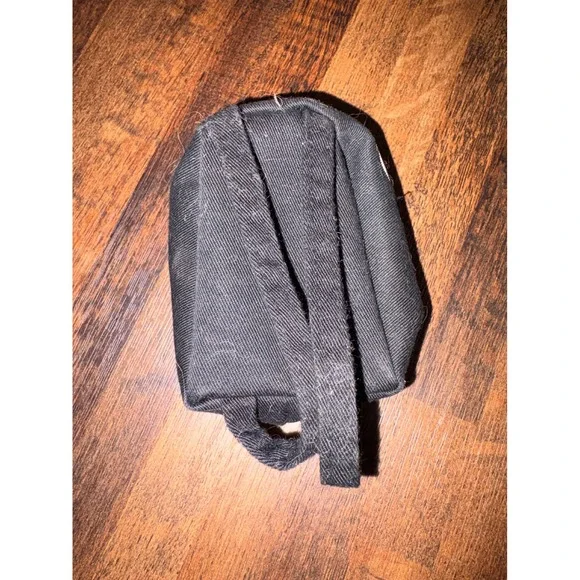 Adidas Mini Backpack Coin Pouch Key Holder Black‎ Sporty Accessory - Picture 2 of 4